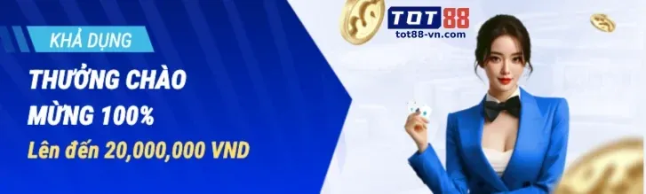 Tiền thưởng chào mừng U888 cho người chơi mới